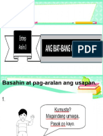 Aralin 3 Ang Iba't Ibang Uri NG Negosyo