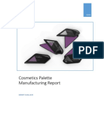 Cosmetics Palette Manufacture Report