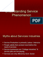 Understanding Service Phenomenon