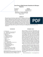 Development and Validation of Inverse Flight Dynamics Simulation For Helicopter Maneuver