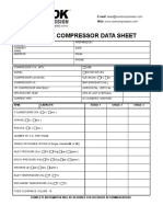 Compressor Data Sheet