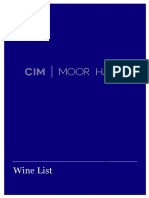 Moor Hall - Wine List 