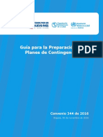 Guía para La Preparación de Planes de Contingencia