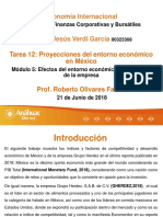 Tarea 12 Proyecciones Del Entorno Económico en México-2