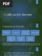 Calificacion Bender