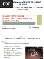 Casos Clínicos de Trastornos Del Sistema Circulatorio