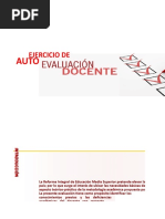 1 Ejercicio de Autoevaluacion Docente