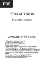 Types of System: by Ankita Kishore