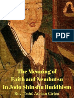 The Meaning of Faith and Nembutsu in Jodo Shinshu Buddhism