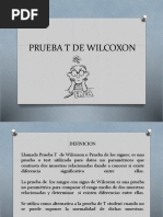 Prueba T de Wilcoxon