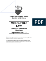 Quamto Mercantile Law 2017 PDF