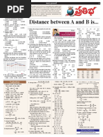 Distance Between A and B Is... : Quantitative Aptitude