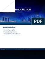 Acronis Certified Engineer Backup 12.5 Training Presentation Module 1 (En)