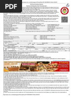 Irctcs E-Ticketing Service Electronic Reservation Slip (Personal User)