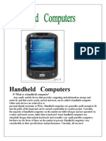 Handheld Computers: What Is A Handheld Computer?