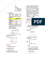 Operaciones Matemáticas 4to