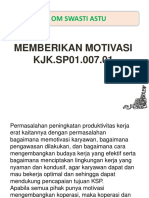 KJK - sp01.007.01 Memberikan Motivasi