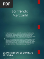 La Prenda Mercantil