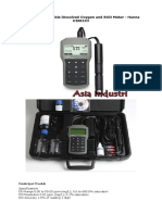 Waterproof Portable Dissolved Oxygen and BOD Meter