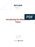 Introducing Metamodels