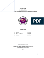 Makalah Interpolasi Metode Numerik