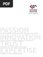 Grind Master Corporate Brochure