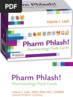 DAVIS Pharmacology Flash Cards PDF