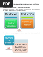 Conceptos de Oxidación y Reducción