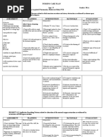 Nursing Care Plan Client: N. D. Age: 39 Gender: Male Medical Diagnosis: Community Acquired Pneumonia, Moderate Risk, PTB