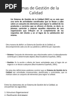 Cap. Sistemas de Gestión de La Calidad