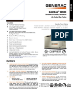 Generac Spec Sheet 9kw and 11kw