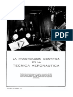 La Investigacion Cientifica en La Tecnica Aeronautica