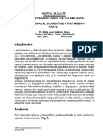 Fractura Nasal - Dr. Edwin José Calderón Flores - 2015