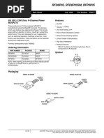 RFD8P05 Datasheet (PDF) - Intersil Corporation