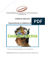 Conducta Adicctiva