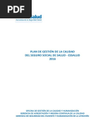 Plan Gestion Calidad-2016 PDF