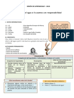 SESIÓN de APRENDIZAJE 01 de Junio Del 2018 