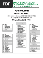 PENGUMUMAN