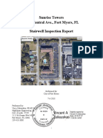 Sunrise Towers Stairs Inspection Report