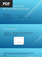 Rectas Paralelas y Rectas Perpendiculares