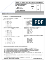 Pre 4 Quimica-Bimestral 2do Bim Linus Pauling