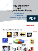 Energy Efficiency and Intelligent Power Plants: Rameshbabu R S 10 May, 2006 The Center For Bits and Atoms MIT