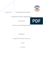 Distribución Del Territorio Ecuatoriano