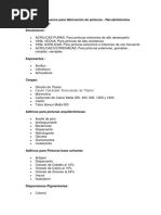 Lineas de Productos Sinergía Quimica