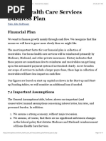 Home Health Care Services Business Plan Sample - Financial Plan