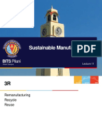 Sustainable Manufacturing: BITS Pilani