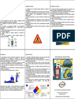 Triptico Seguridad e Higiene