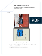 Adquisicion de Datos Del Circuito RC