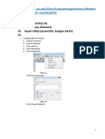 Processamento I. Project Seting Up Ii. Draw Pipes Network Iii. Inport Map (Autocad, Google Earth) Iv