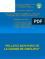 Presentacion Power Point RELLENO SANITARIO